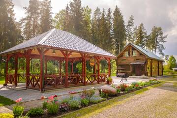 Фотографии Дома для отпуска Ekohouse г. Кекава (Латвия) №1 Фото Дома для отпуска Ekohouse г. Кекава 1